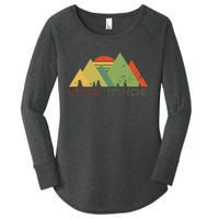 Lake Tahoe California Nevada Mountain Skiing Ski CA Women's Perfect Tri Tunic Long Sleeve Shirt