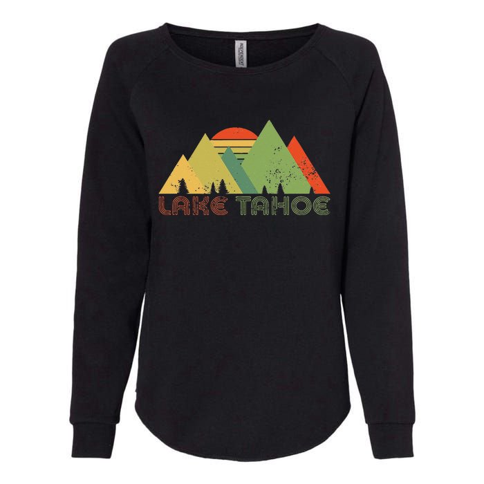 Lake Tahoe California Nevada Mountain Skiing Ski CA Womens California Wash Sweatshirt