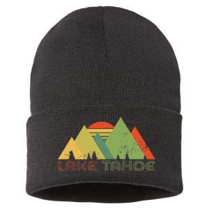 Lake Tahoe California Nevada Mountain Skiing Ski CA Sustainable Knit Beanie