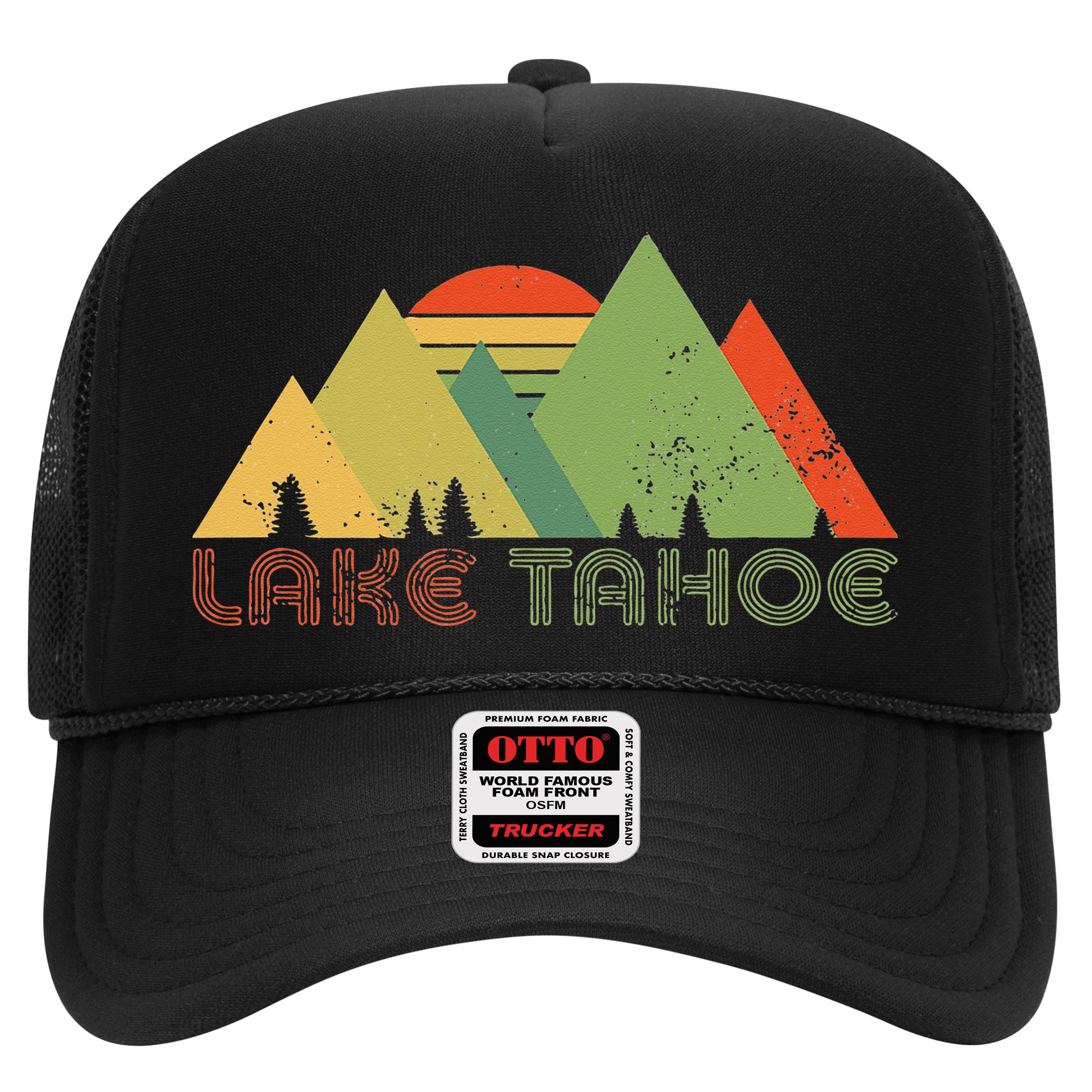 Lake Tahoe California Nevada Mountain Skiing Ski CA Hat