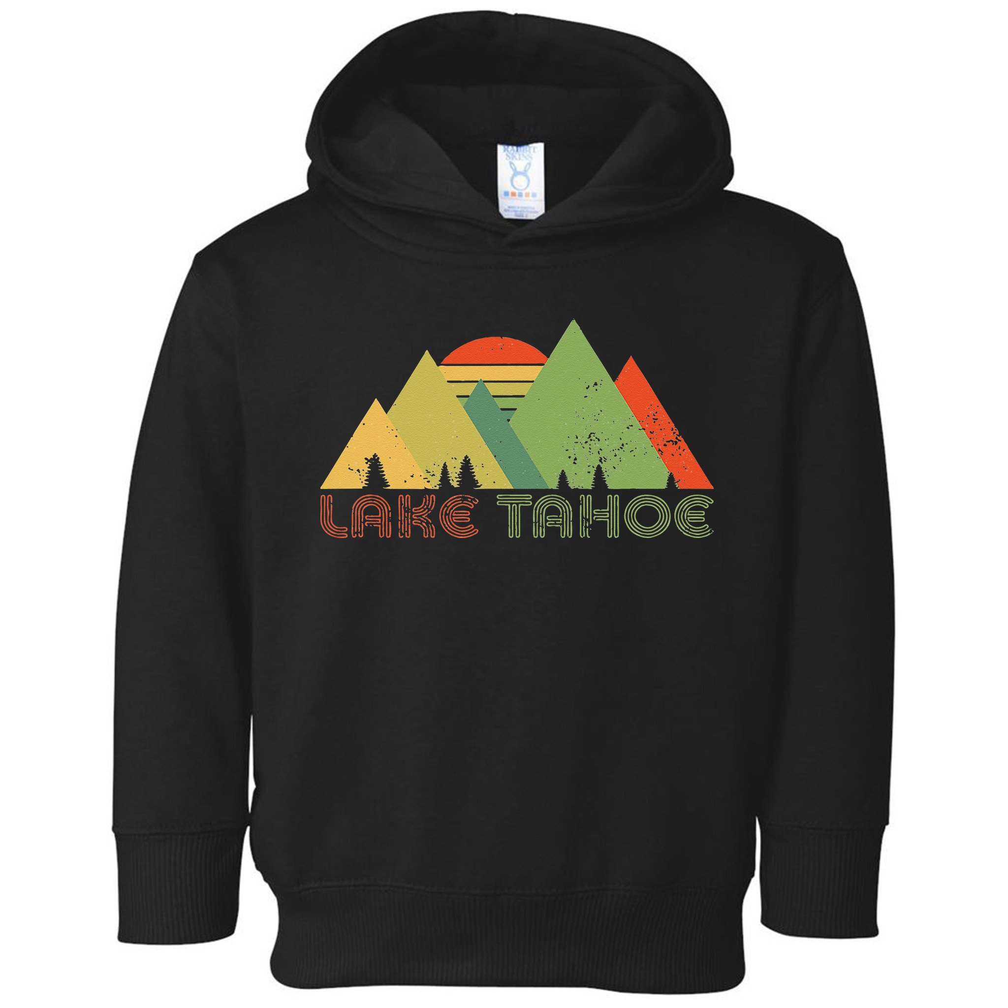 Lake Tahoe California Nevada Mountain Skiing Ski CA Toddler Hoodie