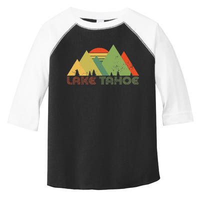 Lake Tahoe California Nevada Mountain Skiing Ski CA Toddler Fine Jersey T-Shirt