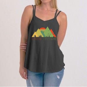 Lake Tahoe California Nevada Mountain Skiing Ski CA Women's Strappy Tank