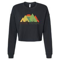 Lake Tahoe California Nevada Mountain Skiing Ski CA Cropped Pullover Crew