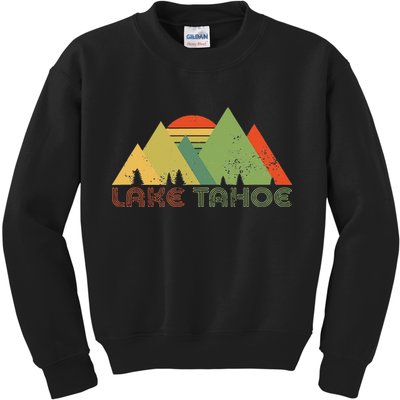 Lake Tahoe California Nevada Mountain Skiing Ski CA Kids Sweatshirt