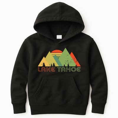 Lake Tahoe California Nevada Mountain Skiing Ski CA Kids Hoodie