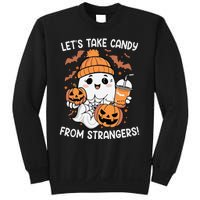 LetS Take Candy From Strangers Funny Halloween Sweatshirt