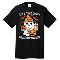 LetS Take Candy From Strangers Funny Halloween Tall T-Shirt