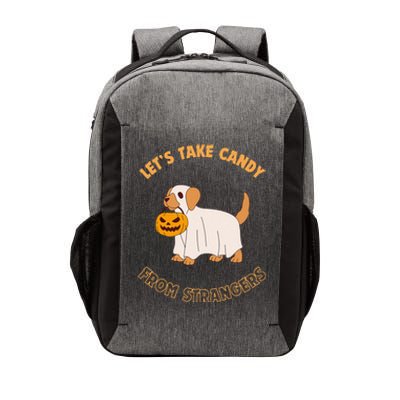 LetS Take Candy From Strangers On Halloween Vector Backpack