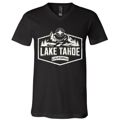 Lake Tahoe California V-Neck T-Shirt