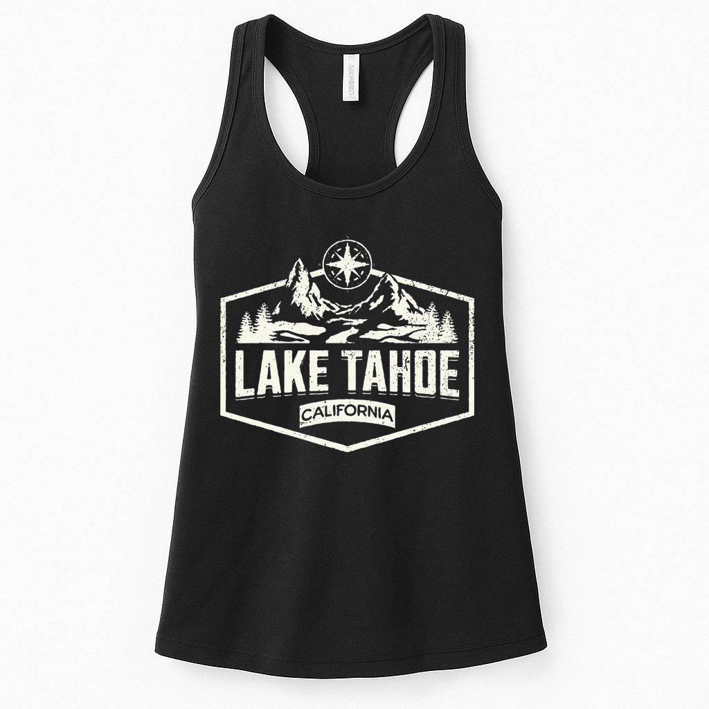 Lake Tahoe California Womens Tank Top