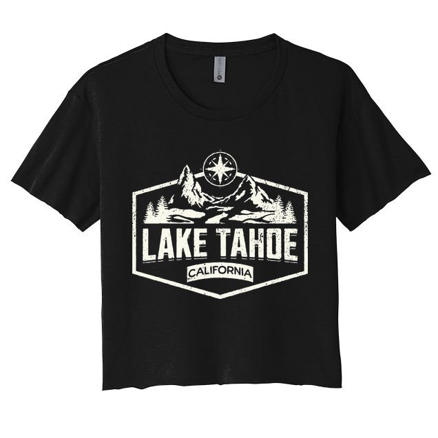 Lake Tahoe California Crop Top