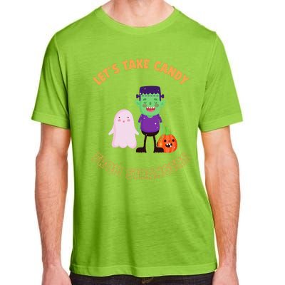 LetS Take Candy From Strangers On Halloween Adult ChromaSoft Performance T-Shirt