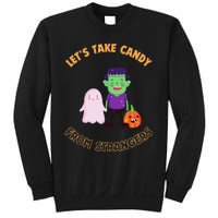 LetS Take Candy From Strangers On Halloween Sweatshirt