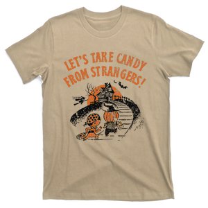 LetS Take Candy From Strangers Funny Halloween T-Shirt