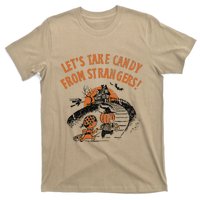 LetS Take Candy From Strangers Funny Halloween T-Shirt