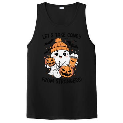 LetS Take Candy From Strangers Funny Halloween PosiCharge Competitor Tank