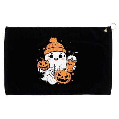 LetS Take Candy From Strangers Funny Halloween Grommeted Golf Towel