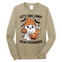 LetS Take Candy From Strangers Funny Halloween Long Sleeve Shirt