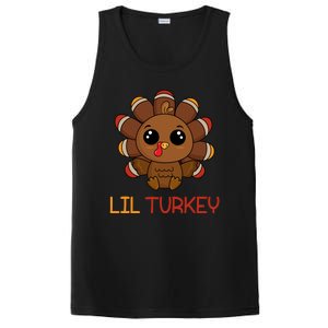 Lil Turkey Cute Thanksgiving PosiCharge Competitor Tank