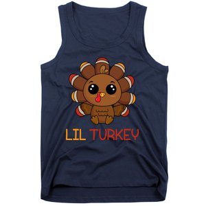 Lil Turkey Cute Thanksgiving Tank Top