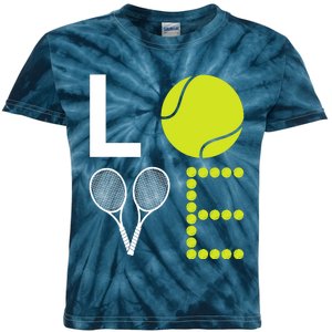 Love Tennis Cool Design For Women Men Tennis Players Kids Tie-Dye T-Shirt