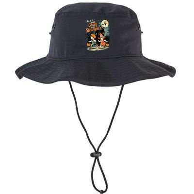 LetS Take Candy From Strangers Funny Halloween Bucket Hat