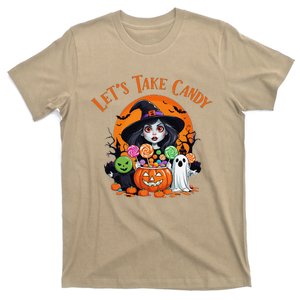 Let’S Take Candy Funny Halloween T-Shirt