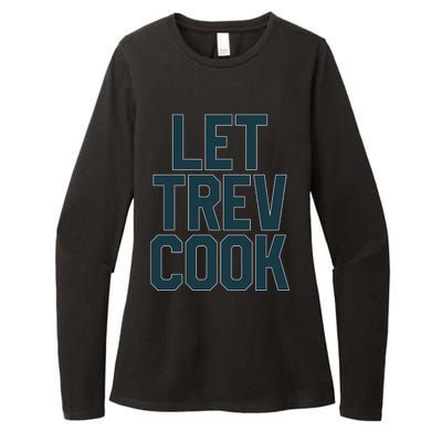 Let Trev Cook Womens CVC Long Sleeve Shirt