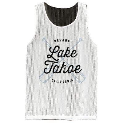 Lake Tahoe California Nevada Souvenir Gift Cool Vintage Gift Mesh Reversible Basketball Jersey Tank