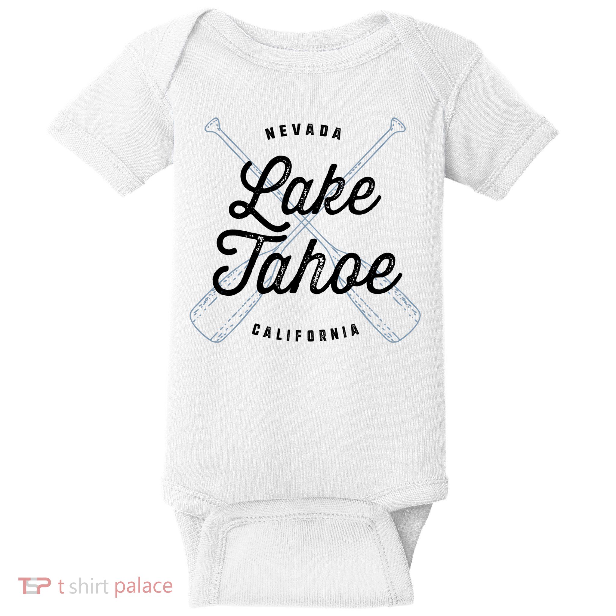 Lake Tahoe California Nevada Souvenir Gift Cool Vintage Gift Baby Bodysuit