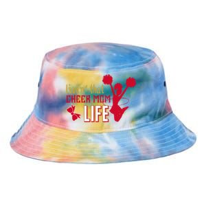 Livin That Cheer Mom Life Meaningful Gift Tie Dye Newport Bucket Hat