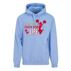 Livin That Cheer Mom Life Meaningful Gift Unisex Surf Hoodie