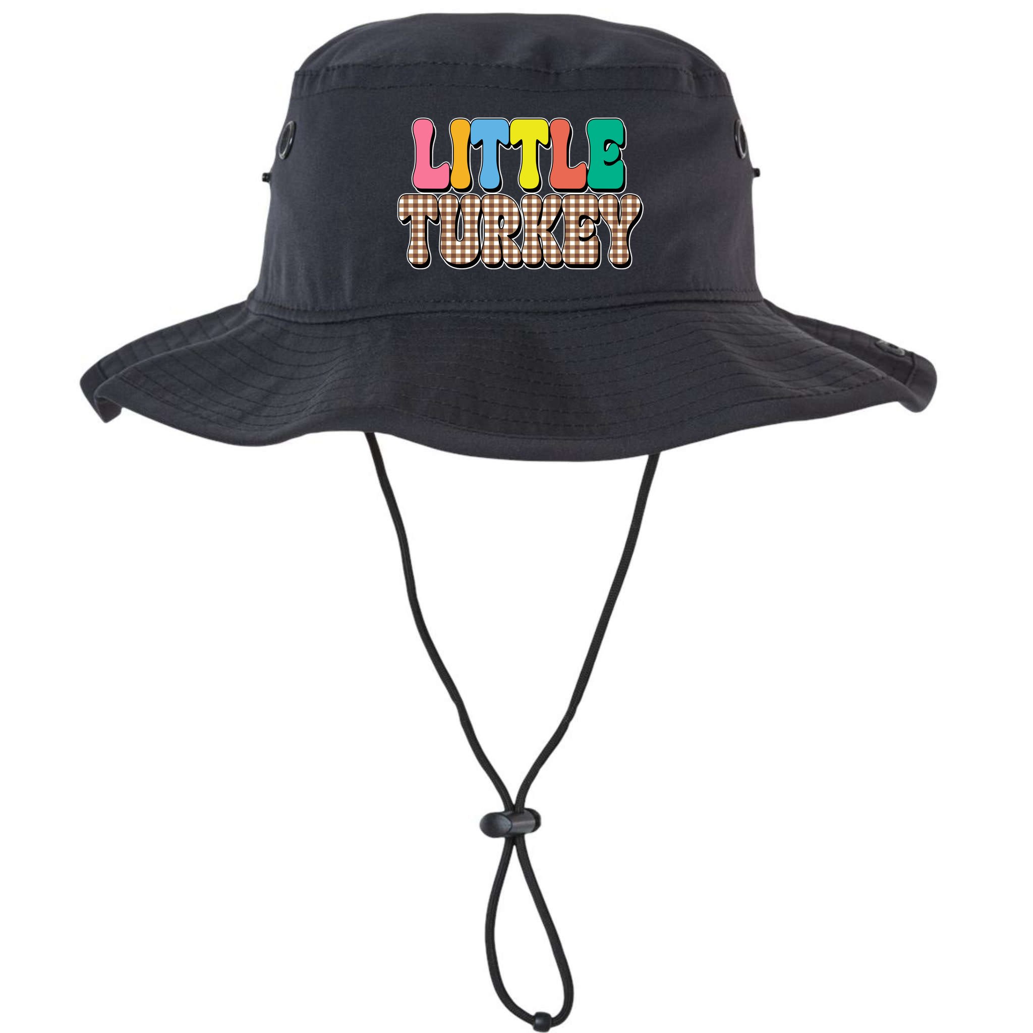 Little Turkey Cute Thanksgiving Colorful Bucket Hat