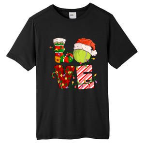 Love Tennis Christmas Tennis Player Xmas Party Gift Tall Fusion ChromaSoft Performance T-Shirt