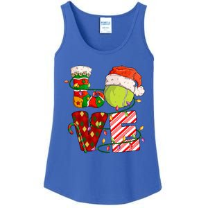 Love Tennis Christmas Tennis Player Xmas Party Gift Ladies Essential Tank