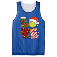 Love Tennis Christmas Tennis Player Xmas Party Gift Mesh Reversible Basketball Jersey Tank