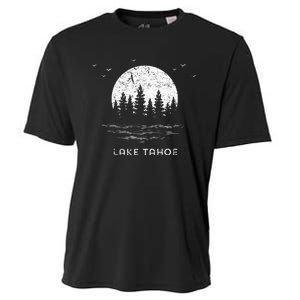 Lake Tahoe Californianevada Mountain Resort Moon Trees Cooling Performance Crew T-Shirt