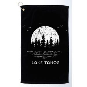 Lake Tahoe Californianevada Mountain Resort Moon Trees Platinum Collection Golf Towel