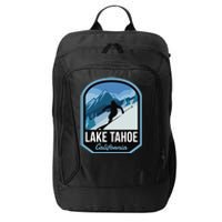 Lake Tahoe California Ski Mountain City Backpack