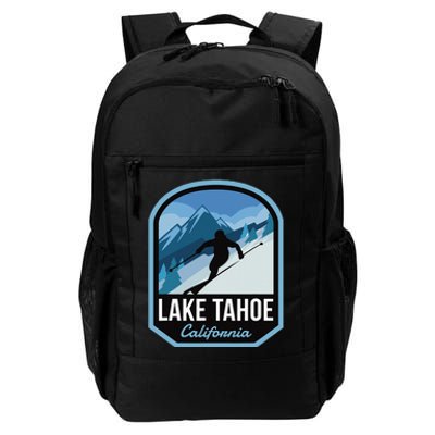 Lake Tahoe California Ski Mountain Daily Commute Backpack