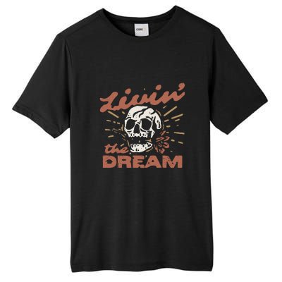 Livin The Dream Skull Tall Fusion ChromaSoft Performance T-Shirt