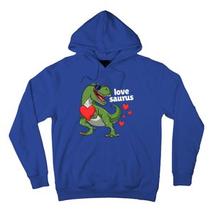 Lovesaurus Trex Dino Valentines Day Dinosaur Gift Hoodie