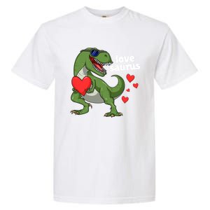 Lovesaurus Trex Dino Valentines Day Dinosaur Gift Garment-Dyed Heavyweight T-Shirt