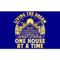 Living The Dream One House At A Time Gift Bumper Sticker