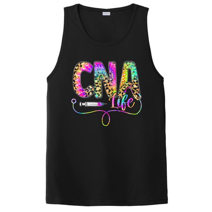 Leopard Tie Dye Cna Life Nurse Squad Nurse PosiCharge Competitor Tank