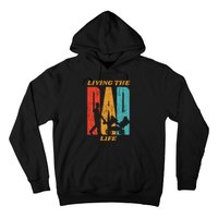 Living The Dad Life Retro Hoodie