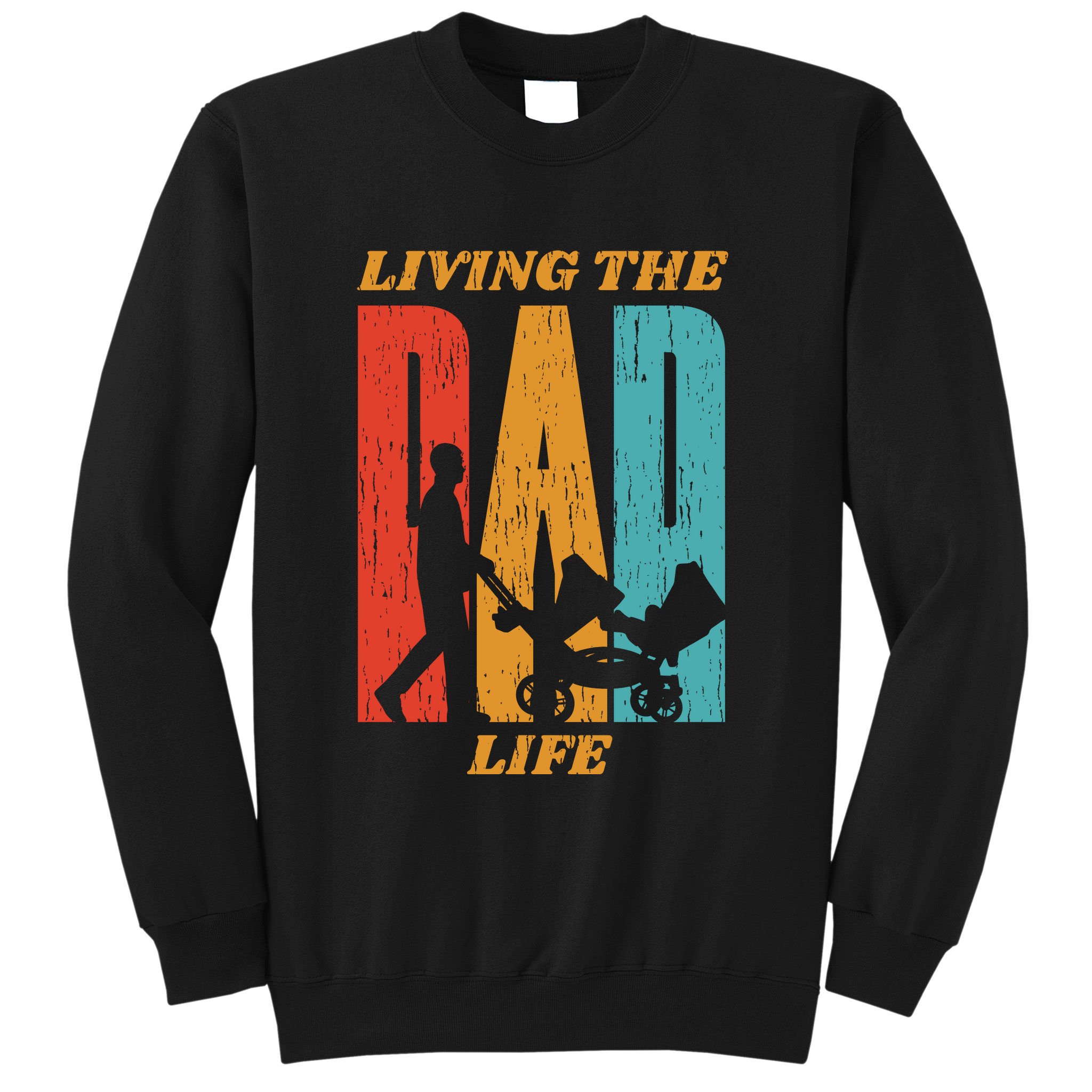Living The Dad Life Retro Sweatshirt