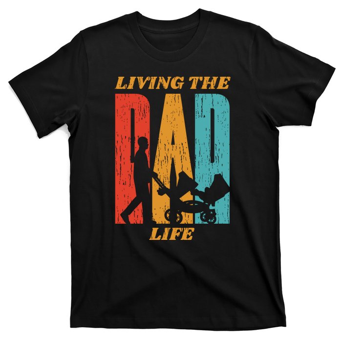 Living The Dad Life Retro T-Shirt