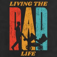 Living The Dad Life Retro Adult Drive Performance Visor